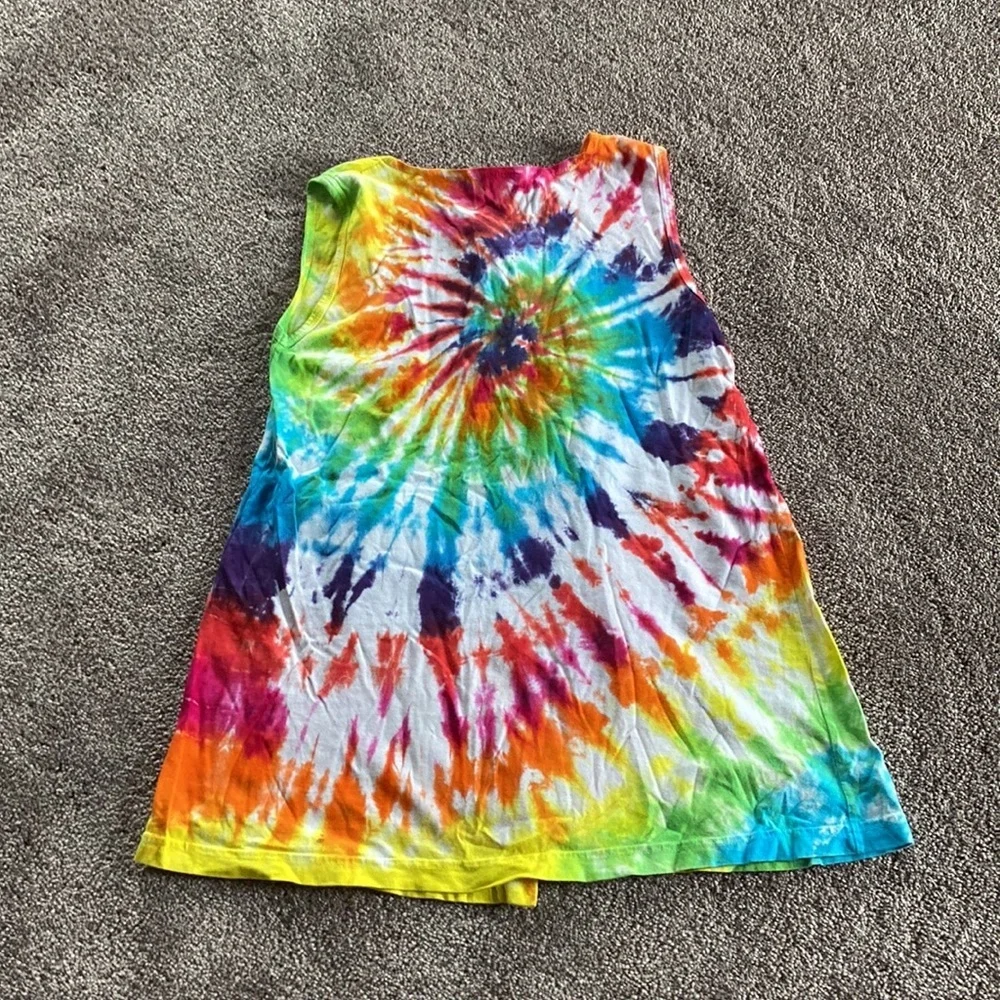 Tye Dye Button Down Top SIZE 6 - Picture 4 of 4